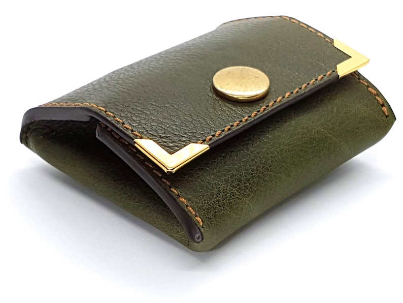 christmas gift ideas gifts made in France birthday black friday Hibiscus kosher kosher green leather wallet Christmas couples gift woman