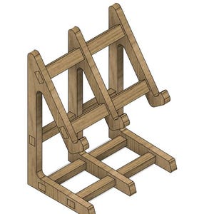 Book Instruction Stand Cutter SVG File