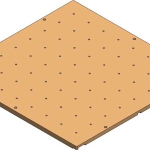 Xcarve Pro Wasteboard File CNC SVG File Easel Xcarve Ready