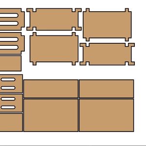Peut inclure: Diagramme montrant comment assembler une étagère en bois. Le diagramme montre les différentes pièces de l'étagère, y compris les tablettes, les côtés et le panneau arrière. Les pièces sont numérotées pour indiquer l'ordre de montage.