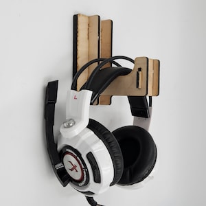 Head Phone Holder File Laser Cutter SVG File Glowforge File