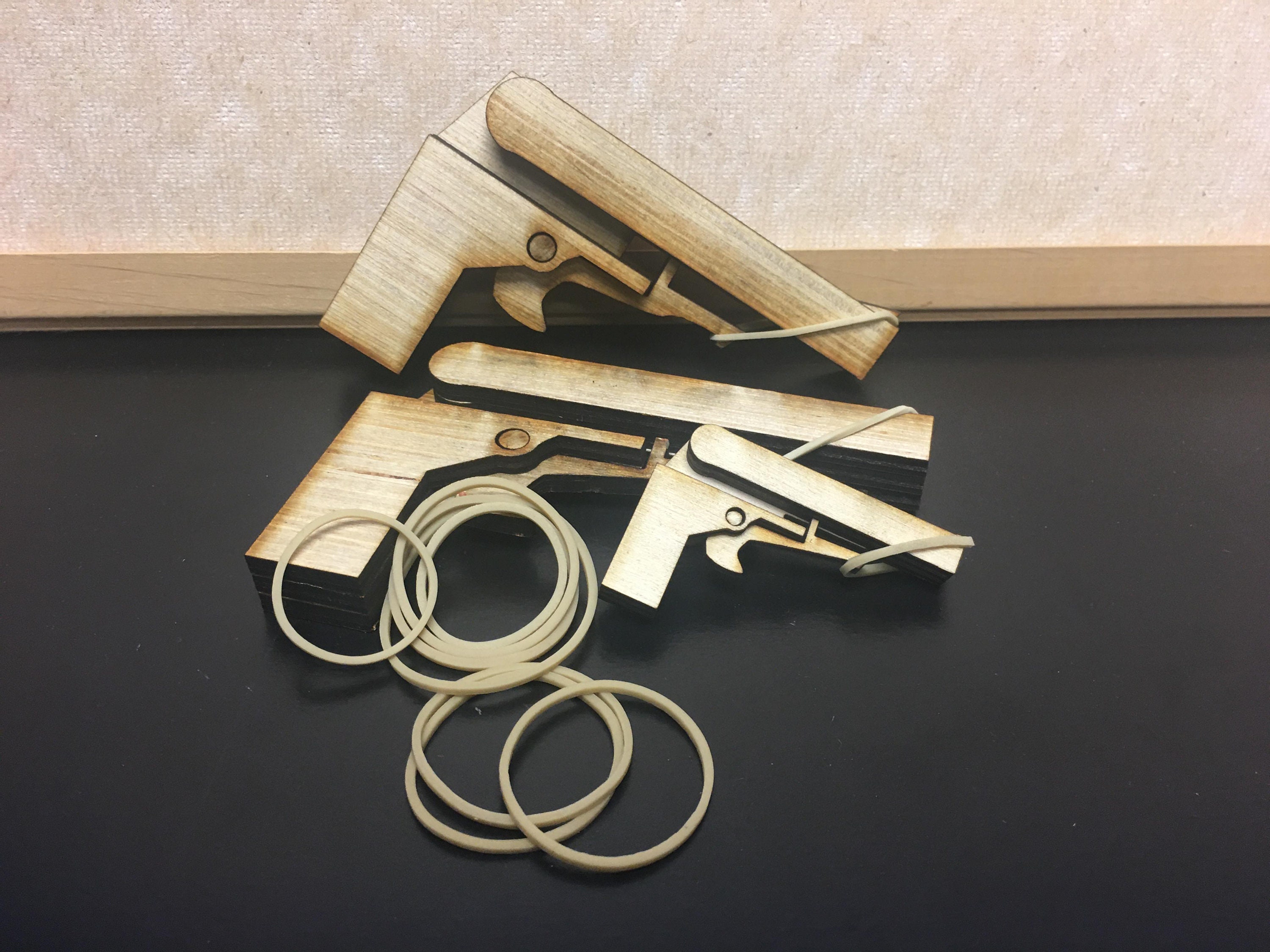 Wooden gun cnc filefile cnclaser cuttingcncfile svgfile Etsy