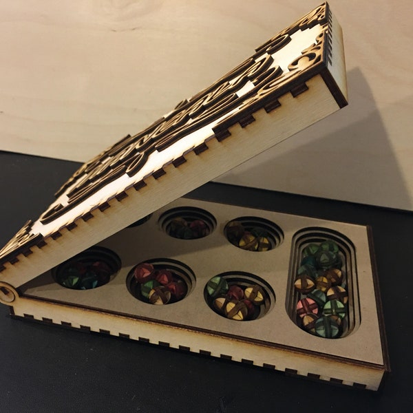 Mancala Game Wood Laser Cutter SVG file Glowforge