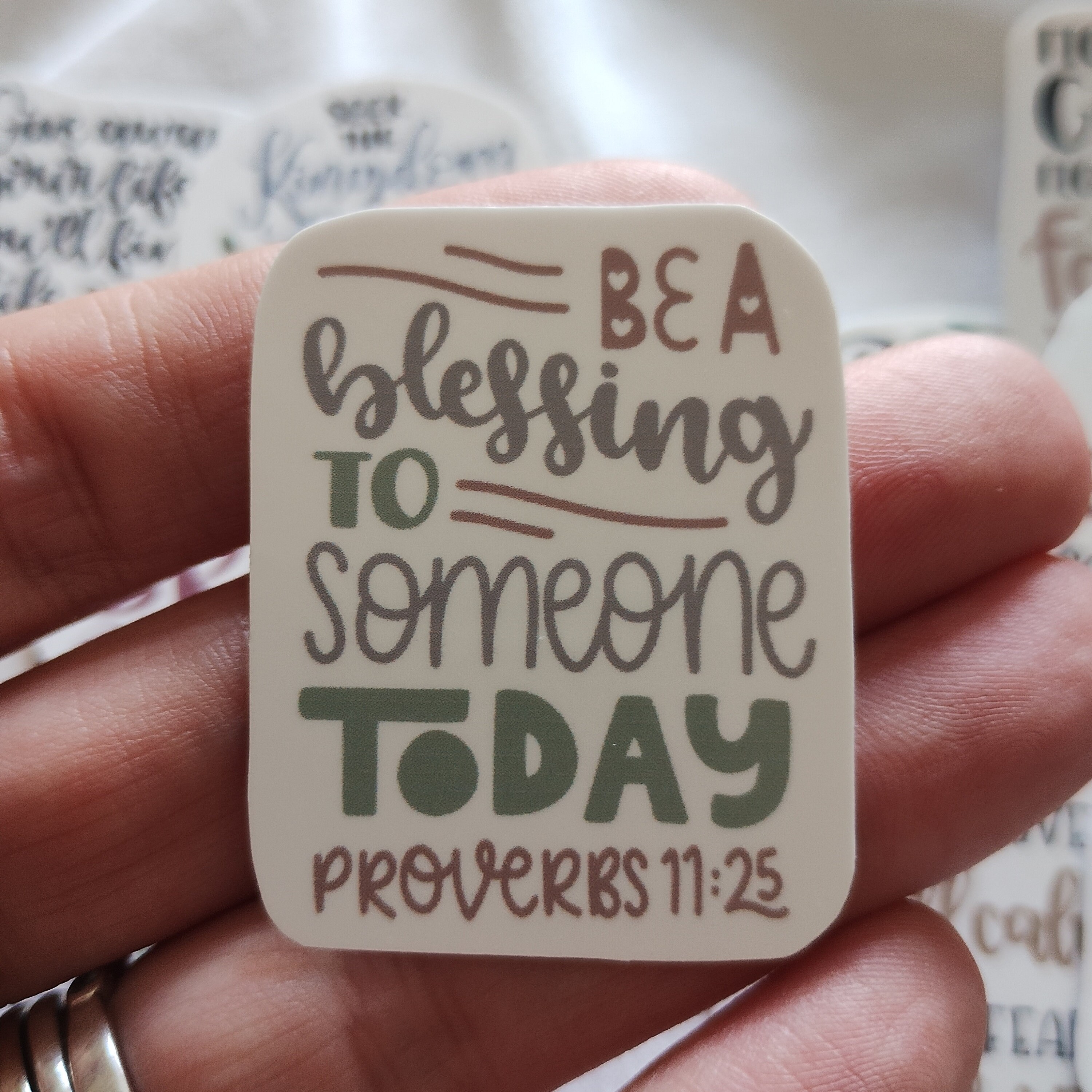 Bible Verse Sticker Pack #7 I 25 Stickers I Bible Stickers Christian ...