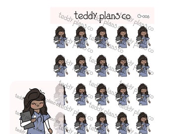 Nurse Girls | Planner Stickers (G-005)