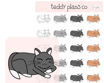 Cat Stickers | Planner Stickers