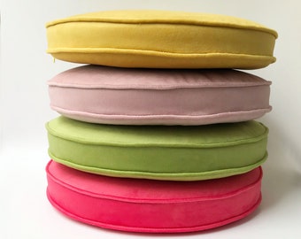 2&quot; thick (5cm) round chair cushion pad