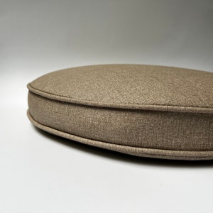 2&quot; thick (5cm) round PVC SEAT CUSHION pads Waterproof, anti-static, mildew resistant, easy cleaning.