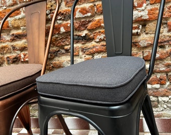 TOLIX style SEAT CUSHION pads Metal Chair anti-stain fabric