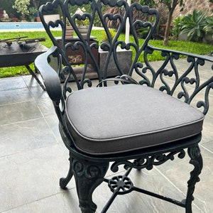 Custom cushions 2&quot; thick (5cm) custom cushion  PVC pads, mold resistant, easy cleaning.