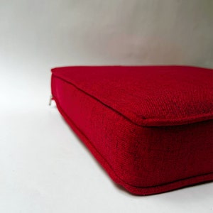 Coussin de chaise avec attaches, coussin d'assise intérieur carré 3 po. d'ÉPAISSEUR image 7