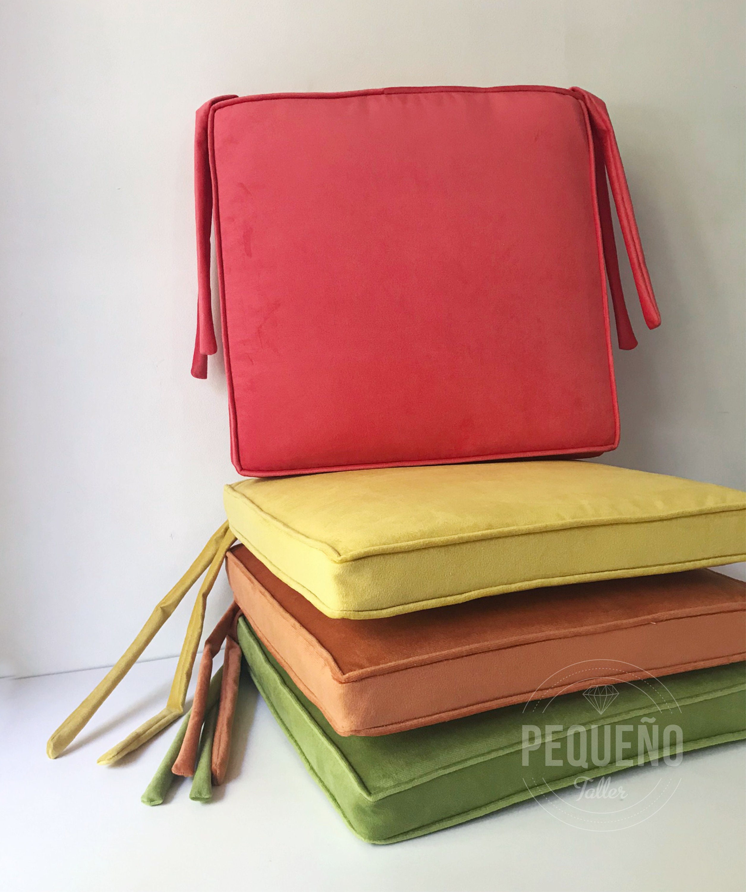 Chair Cushions with Ties Square Indoor Seat Pad Etsy