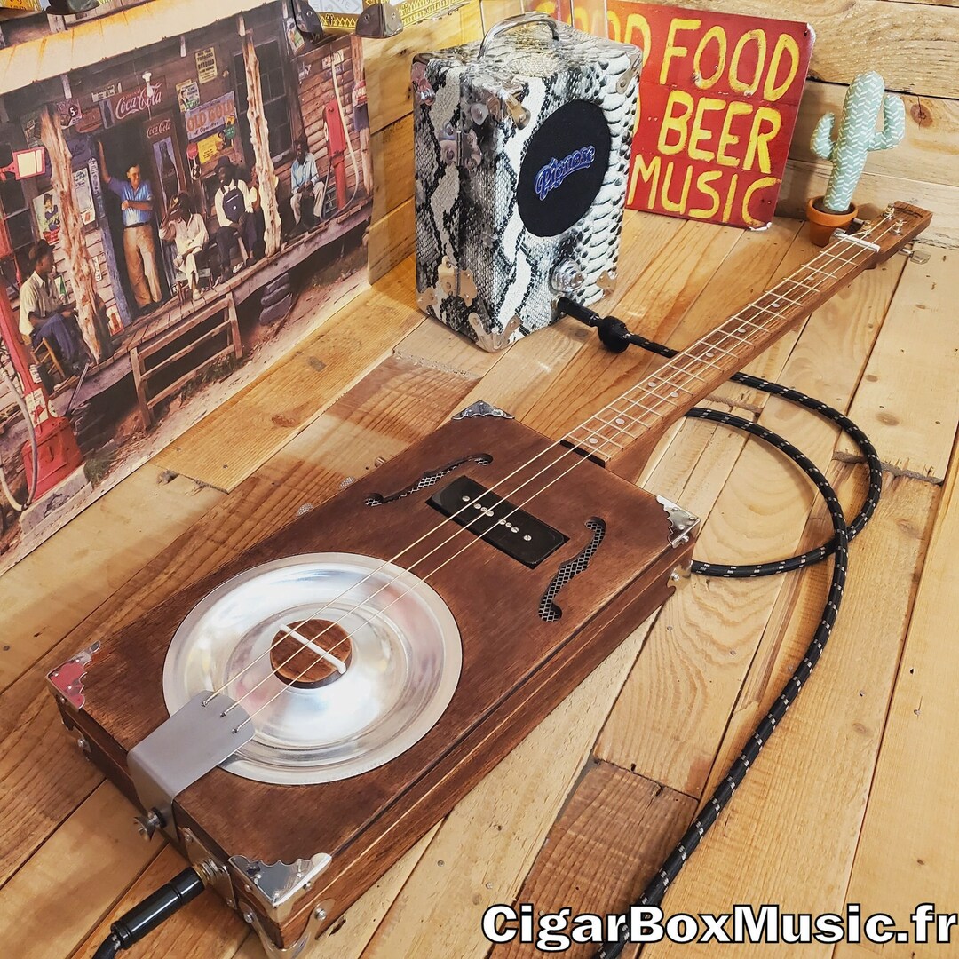 Cigar Box Resonator Guitar Etsy