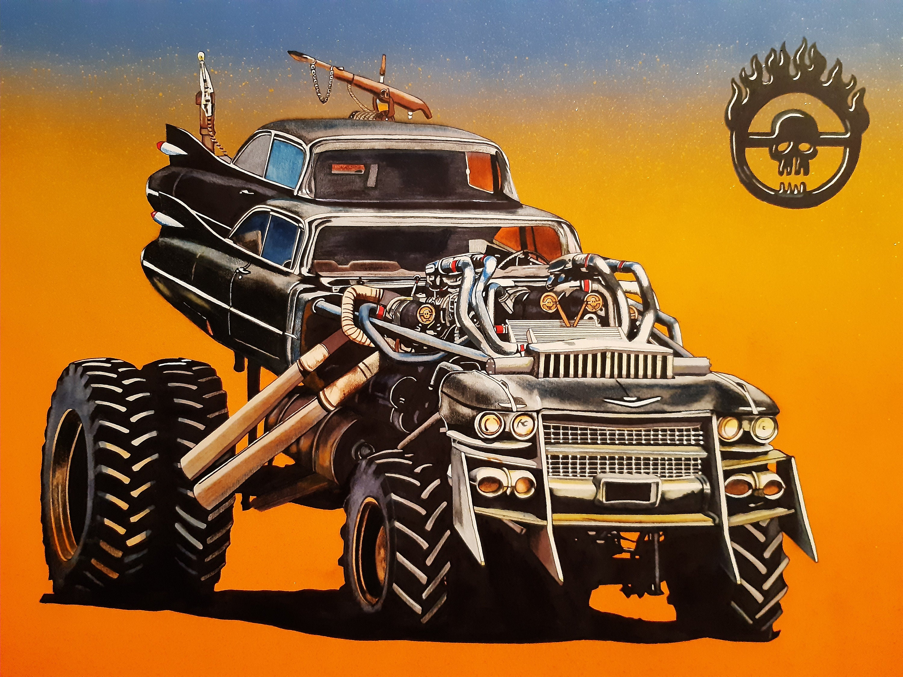 MAXIMUM OVERDRIVE. The Gigahorse, Mad Max Fury Road