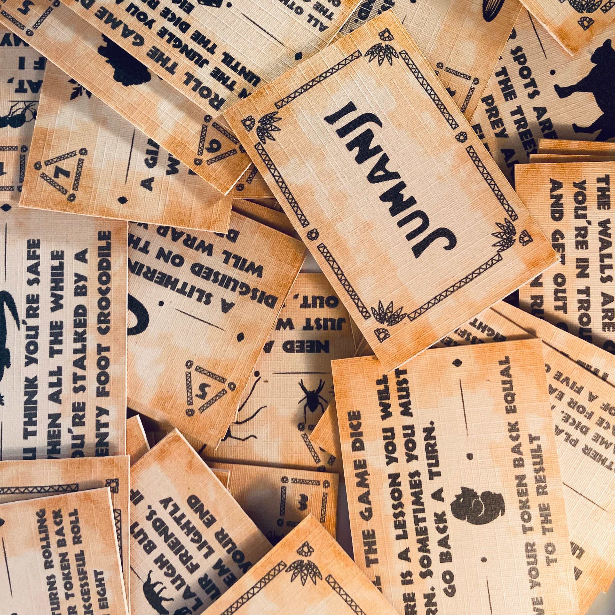 Jumanji Playing Cards Etsy