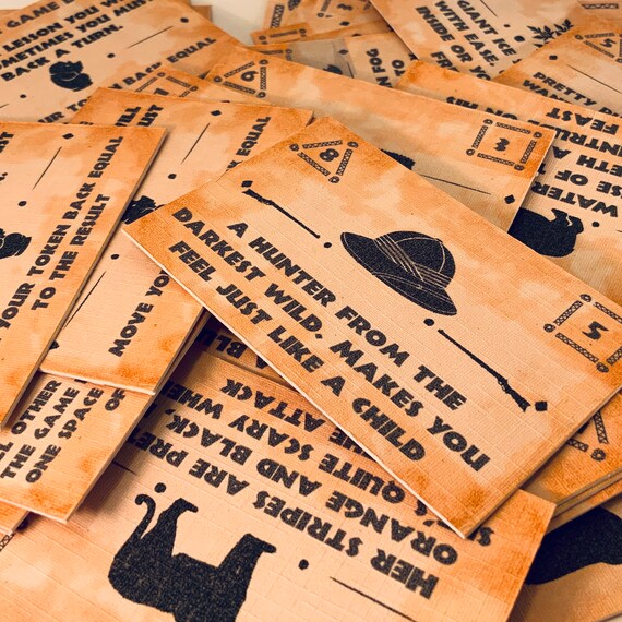Jumanji Playing Cards Etsy