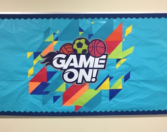 Bulletin Board Template - Game On VBS