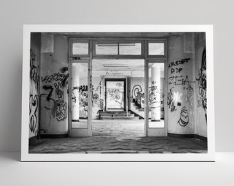 Fine Art Urbex black and white / Wall décor / Fine Art print