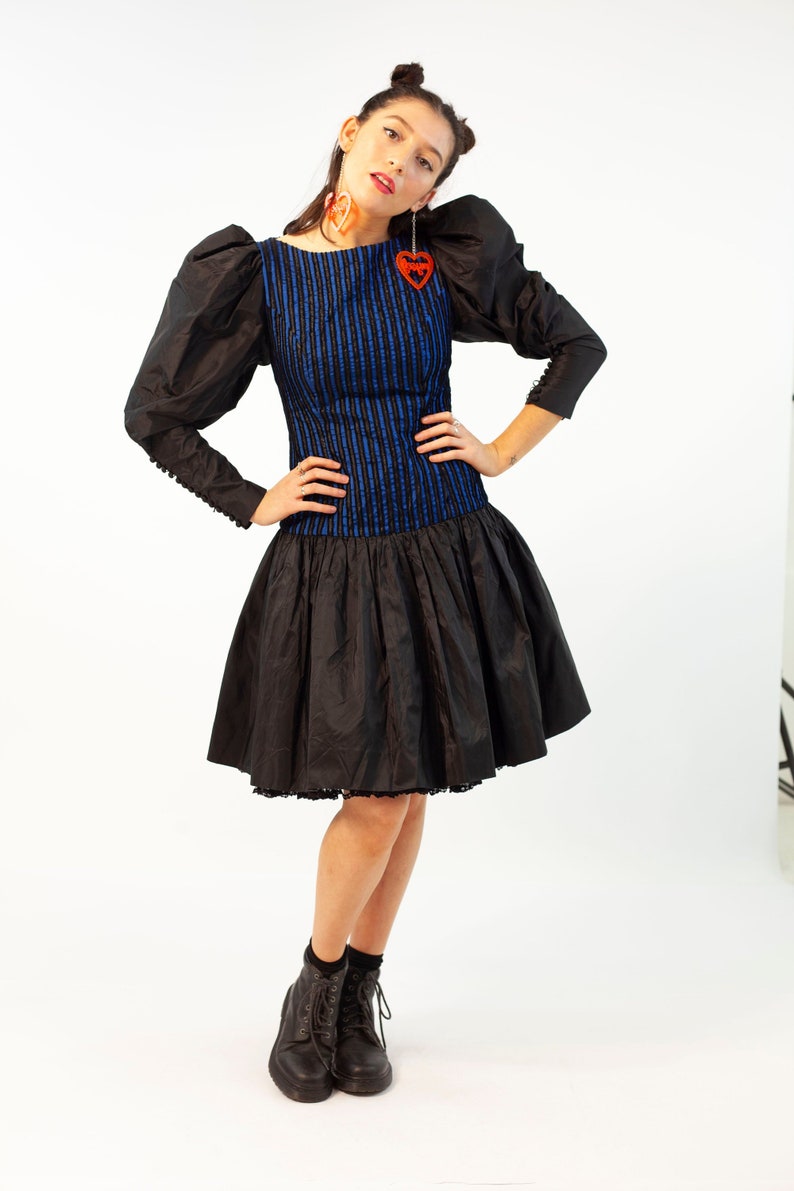 80s puffball dress