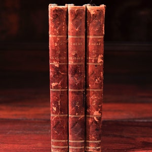 La historia secreta de la corte y el gabinete de Santa Nube, intriga de la corte de Napoleón, libro anticuario, primera edición, anti-jacobin