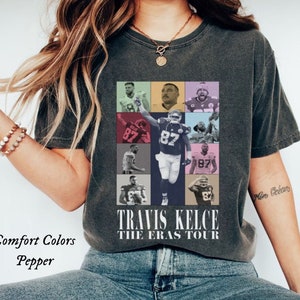 Travis Kelce Eras Camiseta y sudadera Kansas City Chiefs Travis Kelce Eras Tour Colores cómodos Sudaderas y camisa Niños Travis Kelce