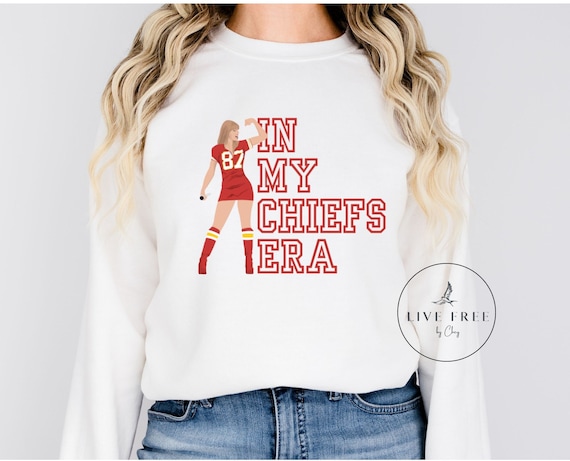 In My Chiefs Era Taylor Swift 87 Sweatshirt and Tshirt Travis Kelce Taylor  Swift Fan Chiefs Merch Swiftie Football 3/4 Sleeve NFL Taylor Tee -   Canada