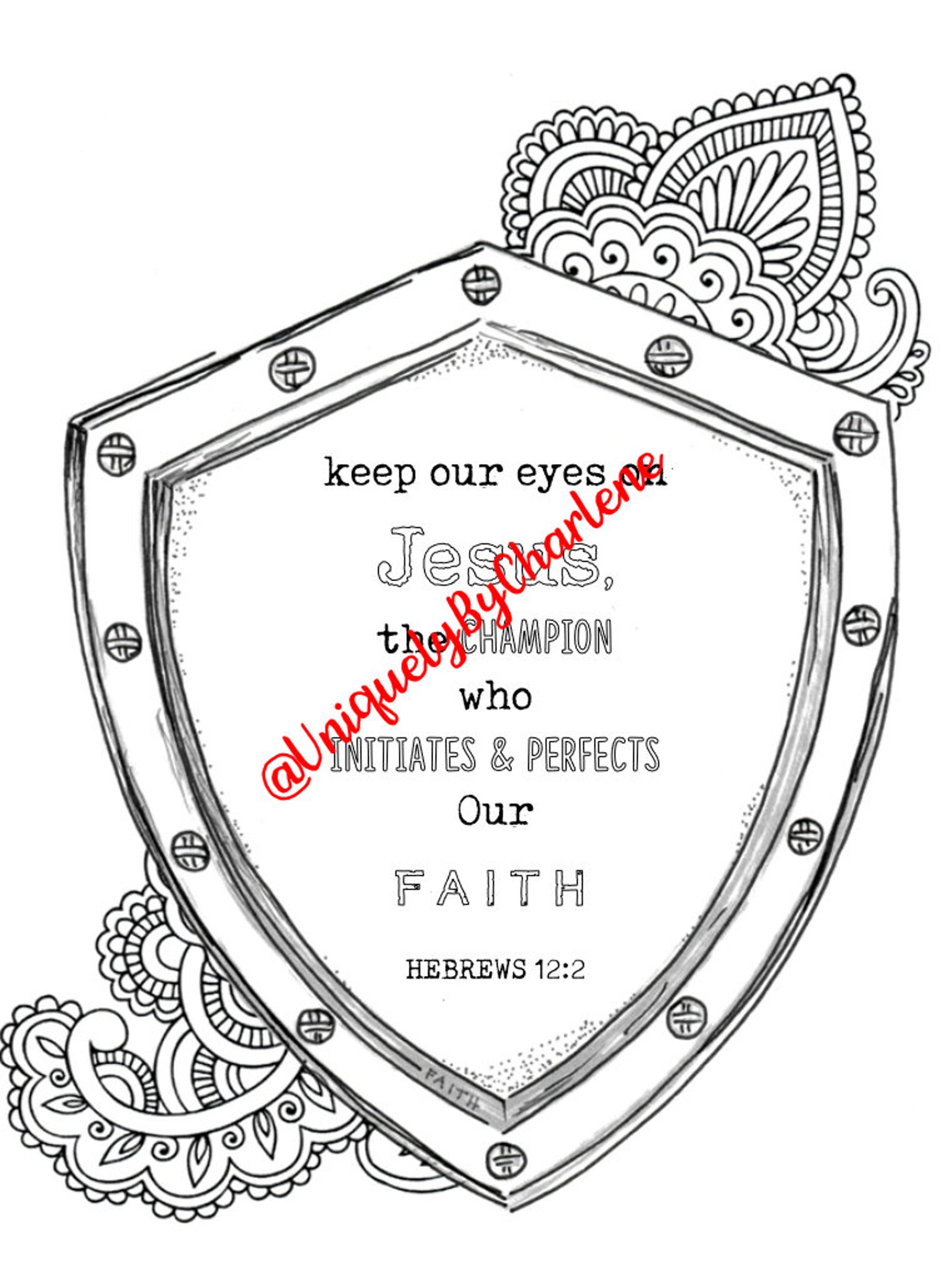 Full Armor of God Coloring Pages DIGITAL COPY - Etsy