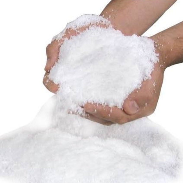 Instant Artificial Snow Powder For Slime - Small Package Perfect For Cloud Slime and Decorating Snow Birthday Party