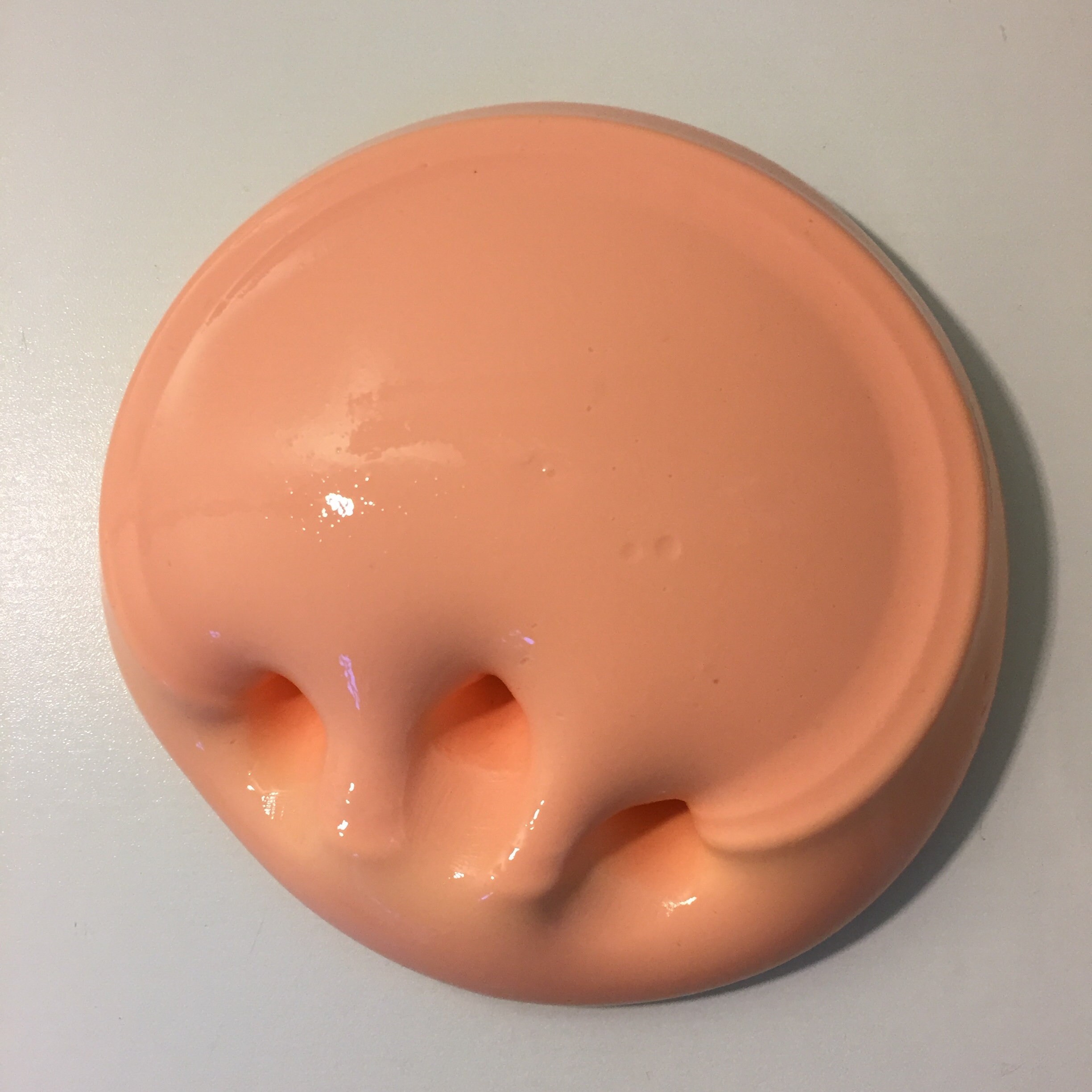 Peach Gloss Slime Orange/pink Peach Colored Slime Scented Etsy New Zealand