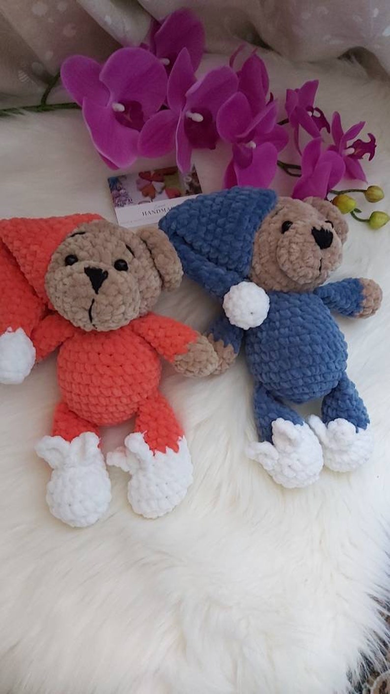 Poupée au crochet, amgurum, peluche, ours, doudou, peluche ours