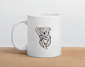 Koala Mug | Self Care Mug | Aussie Mug | Inspirational Mug | Cute Mug | Koala Gift | Coffee Cup | Koala Cup