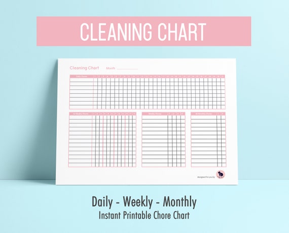 Cleaning Chart