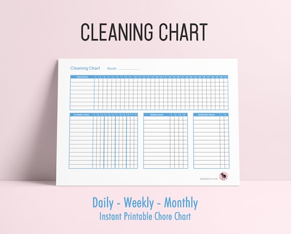 Daily Weekly Chore Chart