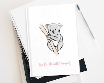 Koala Journal - Ruled Line | Lined Koala Journal | Koala Notebook | Inspirational Journal | Australian Animals | Aussie Gifts | Koala Gifts