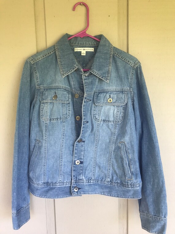 tommy hilfiger jean jacket
