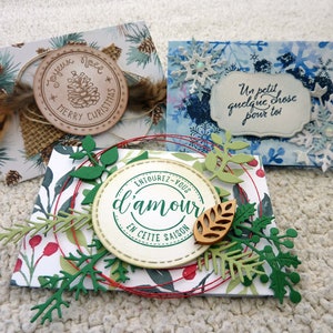Duo d'enveloppes pour cartes-cadeaux