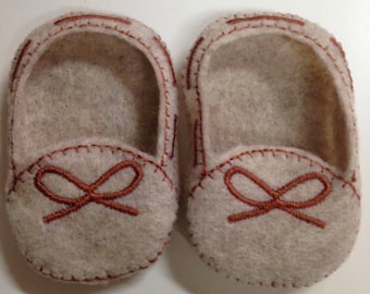 Embroidered Shoes for 18 inch dolls