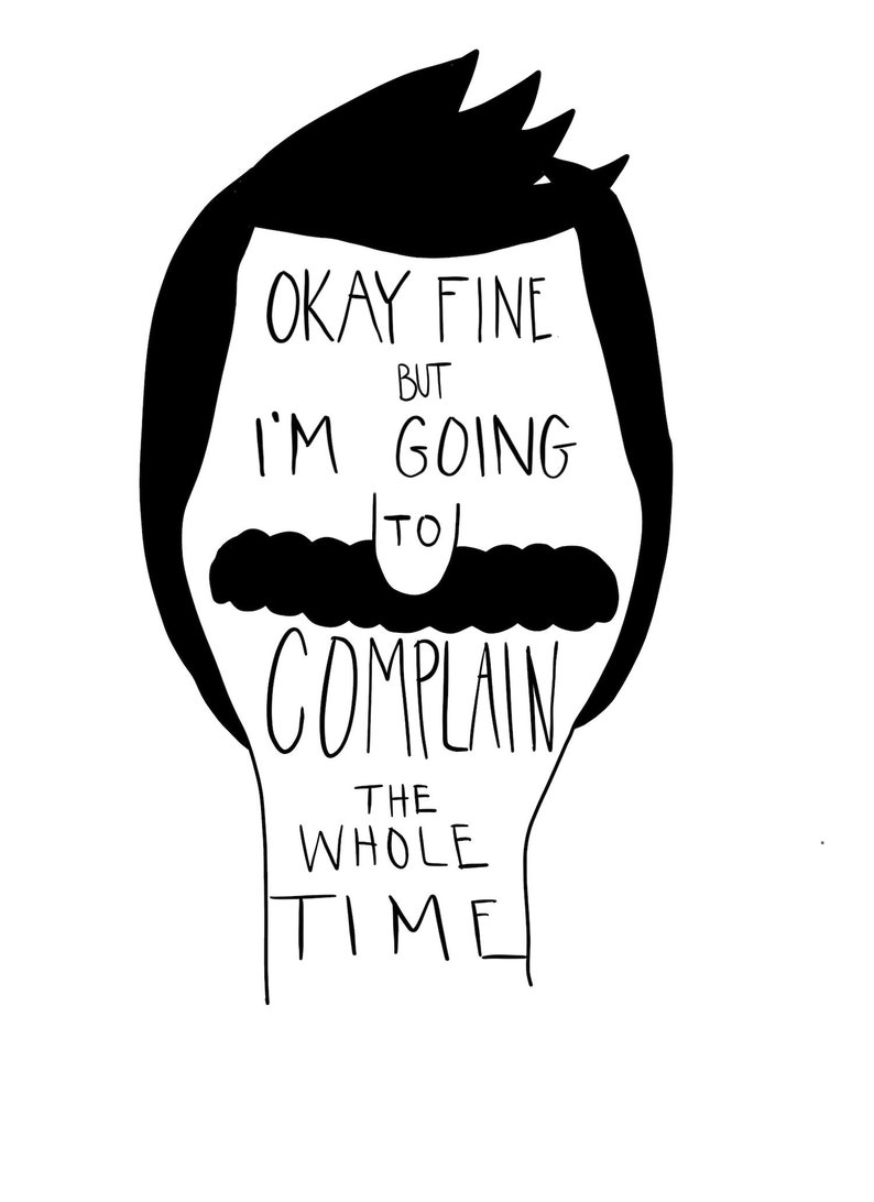 Bob's Burgers Quote Print Wall Art Digital Download Etsy