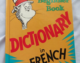 The Cat in the Hat Beginner Book Dictionary - Etsy