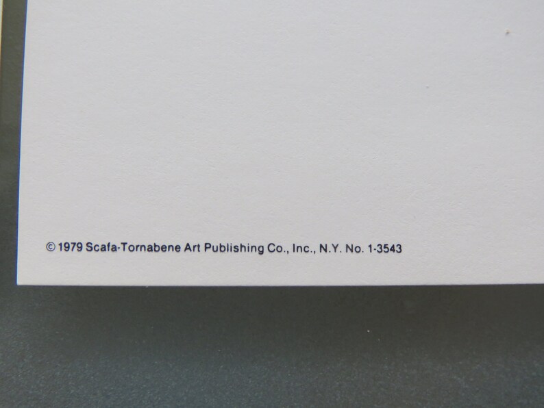 Op de afbeelding: Copyrightinformatie voor een kunstwerk: &copy; 1979 Scala-Tornabene Art Publishing Co., Inc., N.Y. No. 1-3543