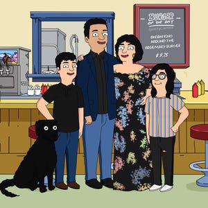 SALE! Personalized Bobs Burgers Custom Portrait -Birthday fathers Gifts For Him Funny Cartoon Bobs Burg Gifts - Couple Art portrait -