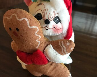 2008 Annalee MRS PEPPERMINT TWIST 6/" Mouse w Christmas Present Gift NEW w Tag