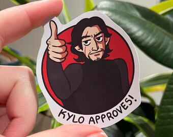 Kylo Ren Approval Sticker