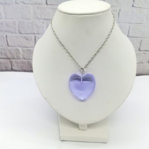4 pcs Beautiful love hearts andara crystal pendant