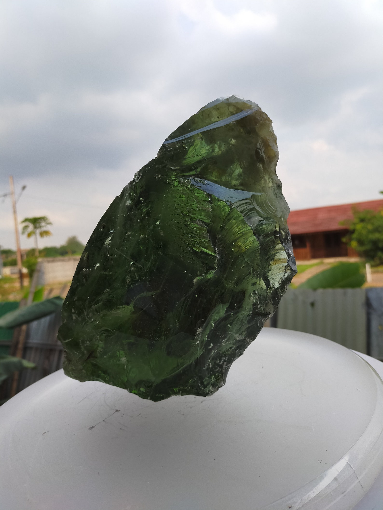 3,5 KG Spring Green Andara Crystal Etsy UK