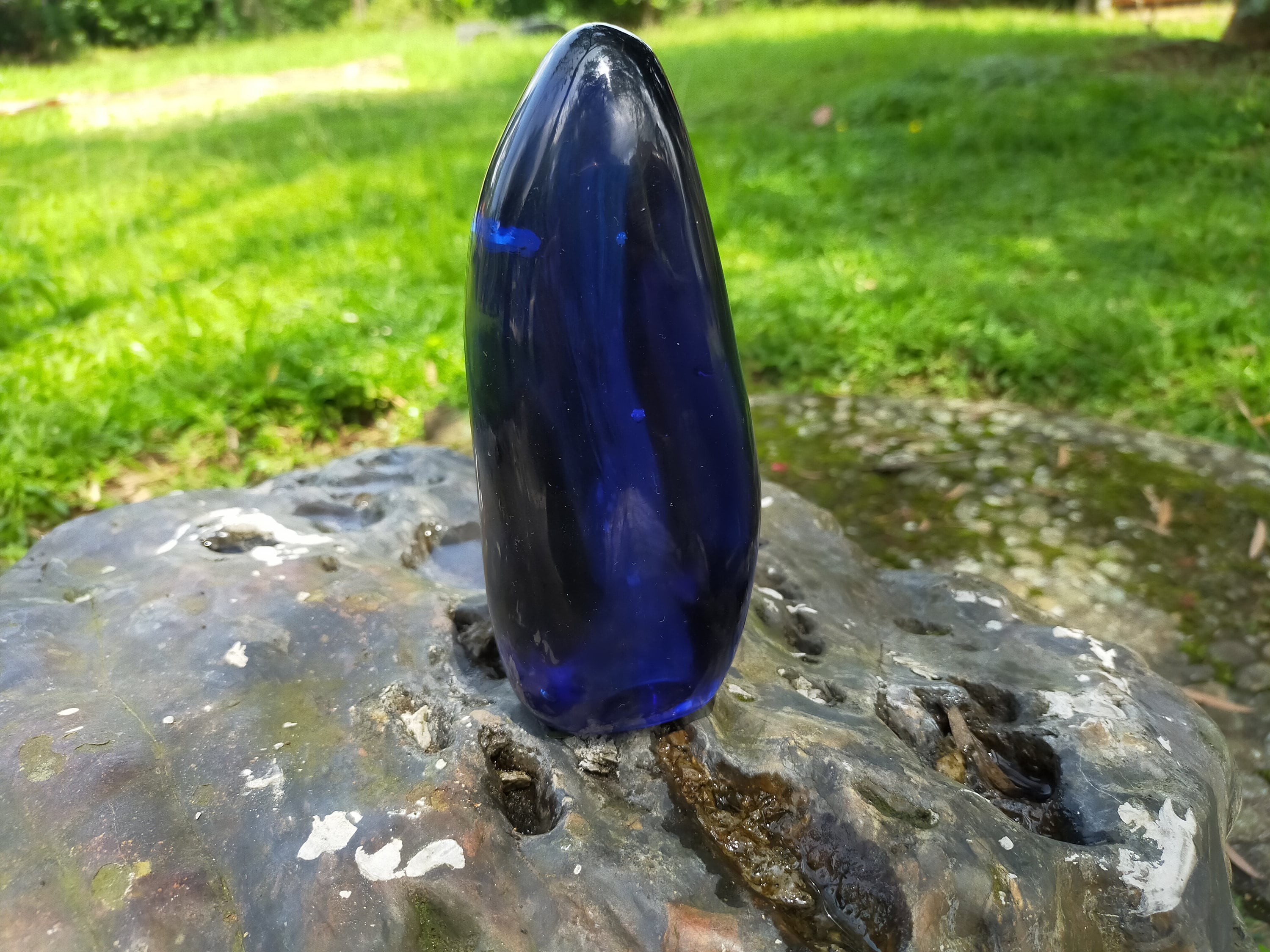 850 gr ネイビーブルーのアンダラクリスタル - Etsy 日本