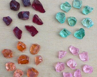 1 kg ( 4 colors, 32 pcs ) mini mixcolors andara crystals