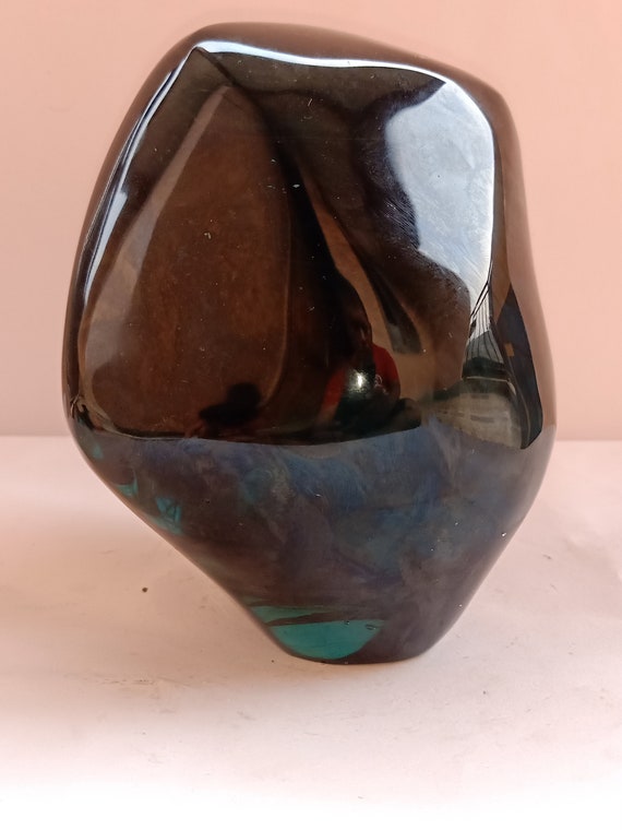 アンダラクリスタル 火山ガラス 411g エメラルドグリーン