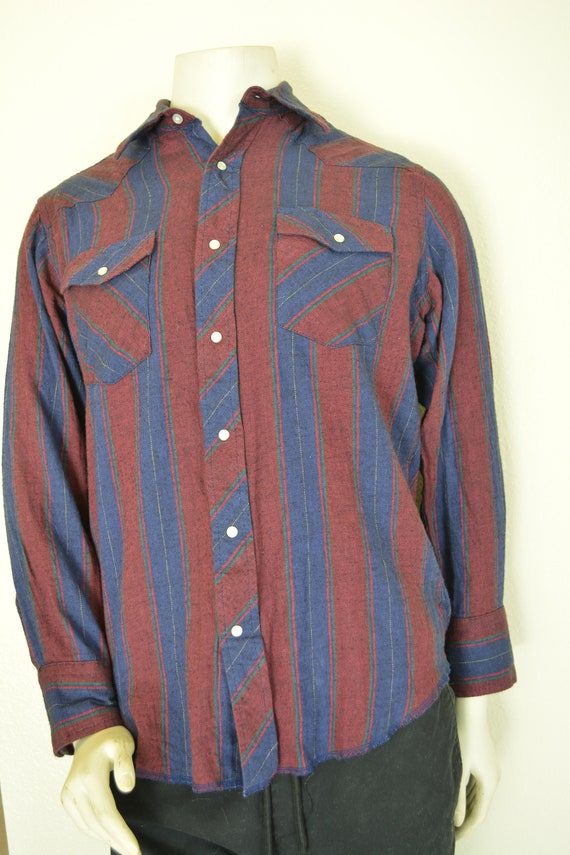 vintage wrangler button up