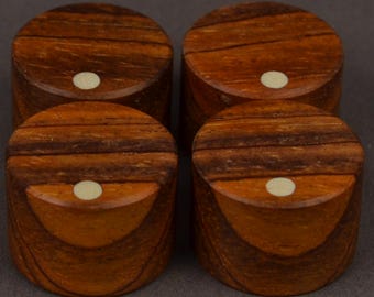 Handcrafted guitar knobs